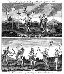 Roman soldiers, 1801