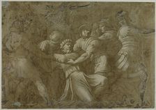 Roman Soldiers Arresting Saint Peter (?), n.d. Creator: Unknown