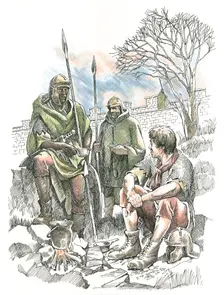 Roman soldiers, c2nd century, (c1990-2010) Artist: Frank Gardiner