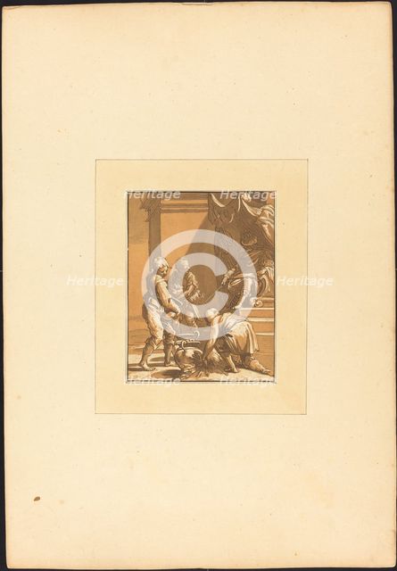 Roman Sacrifice, 1780. Creator: Maria Catharina Prestel.