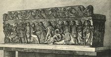 Roman Sarcophagus 1890. Creator: Unknown