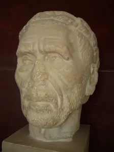 Roman sculpture, 238 AD, El Jem Museum, El Djem, Tunisia, 2009. Creator: Amanda Waite
