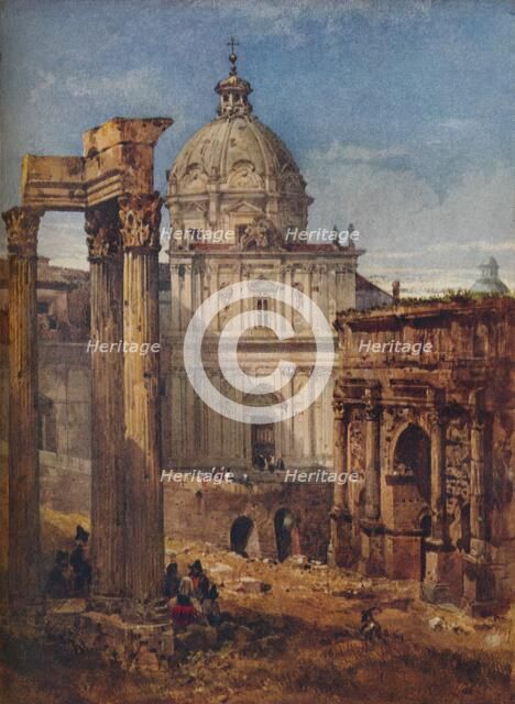 'Roman Scene', c1831. Artist: William Wyld.