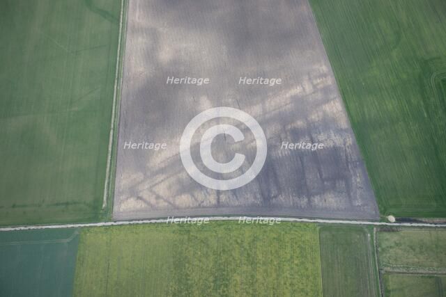 Roman settlement, March, Cambridgeshire. Artist: Damian Grady.