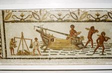Roman Sea mosaic, 2nd-3rd century