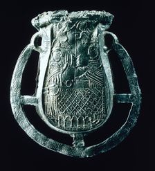 Roman sheath, from London, 3rd century AD. Creator: Unknown