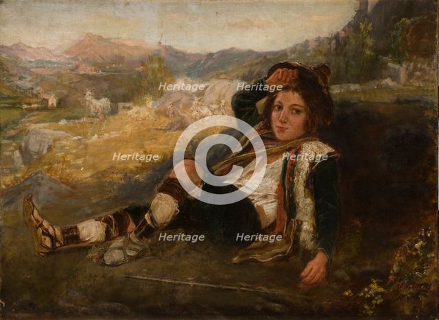 Roman Shepherd-Boy, c1886. Creator: Aleksander Stankiewicz.