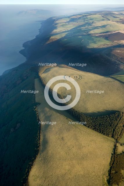 Roman signal station, Old Burrow, Countisbury, Devon, 2008. Artist: Historic England Staff Photographer.