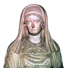 Roman statue of the High Priestess of Vesta