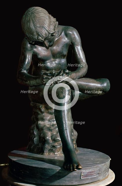 Roman statue, The Spinario, 1st century. Artist: Unknown