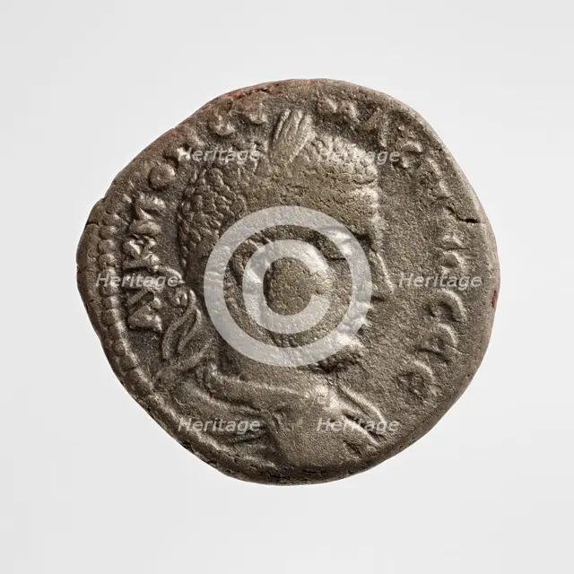 Roman-Syrian Billon Tetradrachm, 1st-3rd century A.D. Creator: Unknown.
