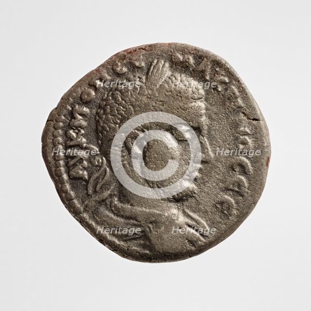 Roman-Syrian Billon Tetradrachm, 1st-3rd century A.D. Creator: Unknown.