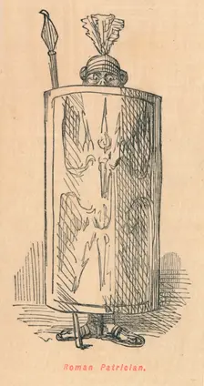 Roman Patrician 1852. Artist: John Leech