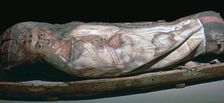 Roman period Egyptian mummy of a child, 3rd century