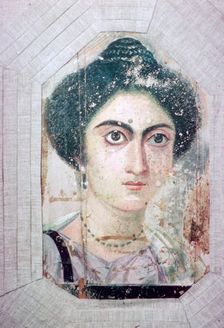 Roman period Egyptian portrait of a woman