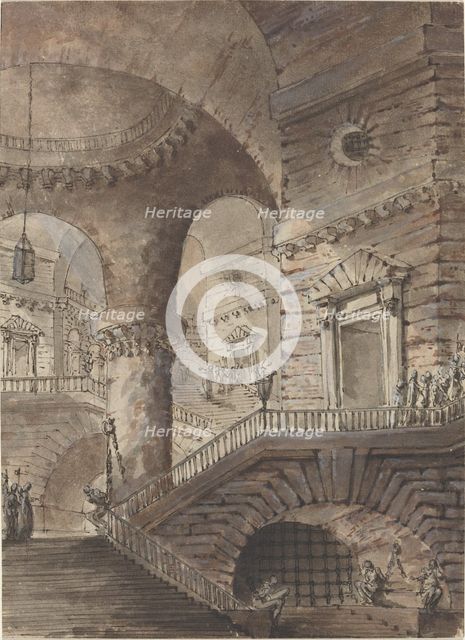 Roman Prison, second half 18th century. Creator: Giovanni Battista Piranesi.