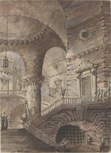Roman Prison, second half 18th century. Creator: Giovanni Battista Piranesi