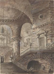 Roman Prison, second half 18th century. Creator: Giovanni Battista Piranesi