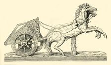 Roman Racing Chariot 1890. Creator: Unknown