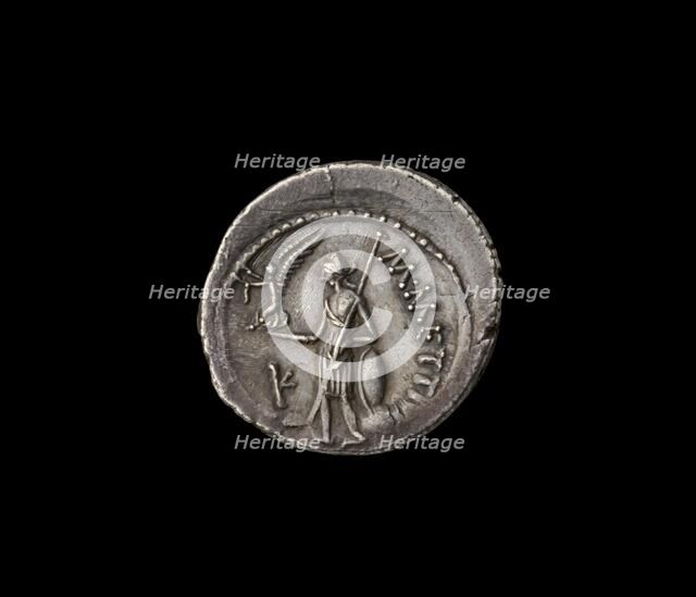 Roman Republican Coin, 44 BC. Artist: Unknown.