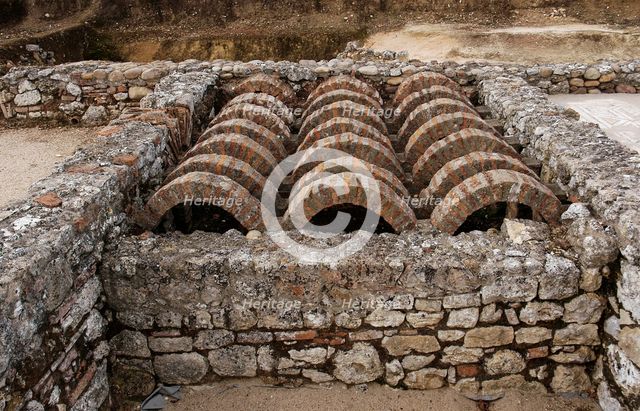 Roman ruins of Villa Cardillio, Environs of Torres Novas, Portugal, 1st-4th centuries (2008).  Creator: Unknown.