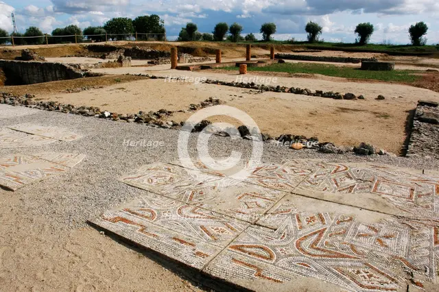 Roman ruins of Villa Cardillio, Environs of Torres Novas, Portugal, 1st-4th centuries (2008).  Creator: Unknown.