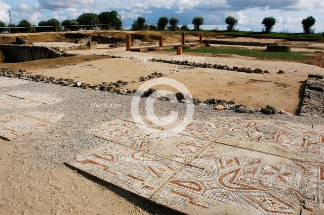 Roman ruins of Villa Cardillio, Environs of Torres Novas, Portugal, 1st-4th centuries (2008).  Creator: Unknown.