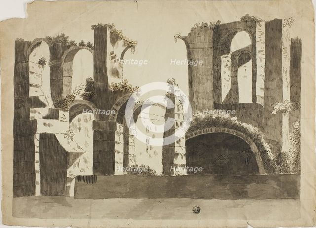 Roman Ruins, n.d. Creator: Unknown.
