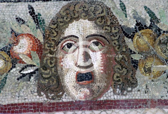 Roman wall mosaic, 1st century. Artist: Unknown