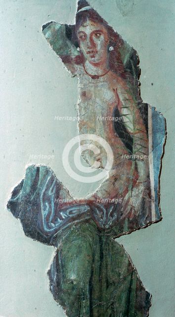 Roman wall-painting with a mythological subject. Artist: Unknown