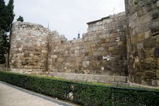 Roman walls, Zaragoza, Spain, 2007. Creator: Samuel Magal