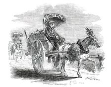 Roman Wine Cart, 1850. Creator: Unknown