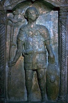 Roman tombstone of Gaius Musius