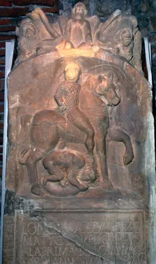 Roman tombstone of Longinus Sdapeze, 1st century