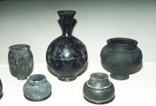 Roman Terra nigra pottery and Barbatine work, Rheims, c1st century