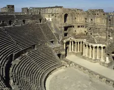 Roman Theatre, Bosra, Syria, 2001. Creator: LTL