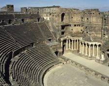 Roman Theatre, Bosra, Syria, 2001. Creator: LTL