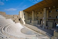 Roman theatre, Sagunto, Spain, 2007. Creator: Samuel Magal