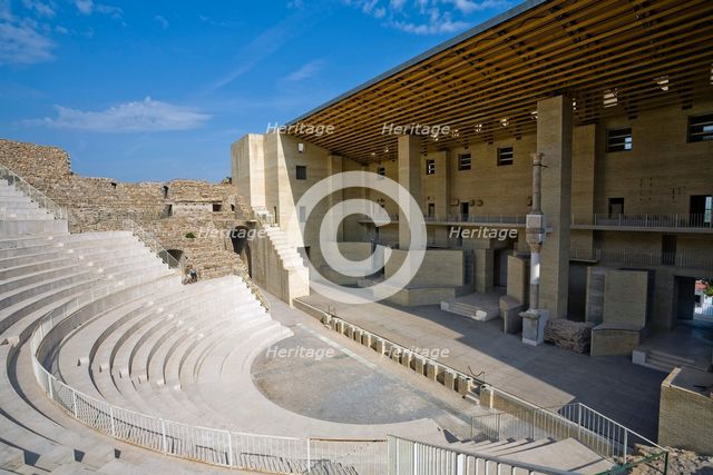 Roman theatre, Sagunto, Spain, 2007. Creator: Samuel Magal.
