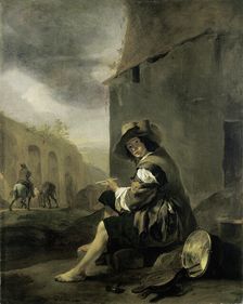 Roman Tinker, c1656. Creators: Adriaen Brouwer, Adriaen van Ostade
