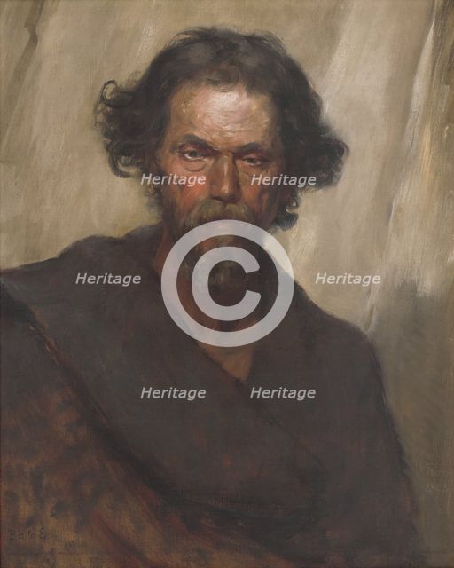 Roman vagrant, 1893. Creator: Eduard Ballo.