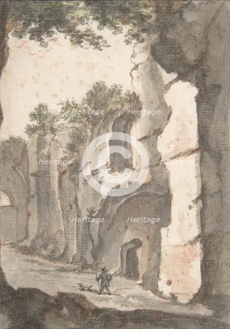 Roman View, early 17th century. Creator: Bartholomeus Breenbergh.