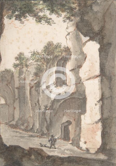 Roman View, early 17th century. Creator: Bartholomeus Breenbergh.