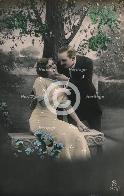 'Romantic postcard', c1910. Artist: Unknown.