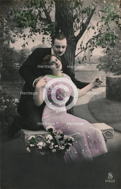 'Romantic postcard', c1910. Artist: Unknown.