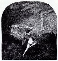 Romanticism. Symbolist magazine Vesy (The Balance), 1905. Artist: Feofilaktov, Nikolai Petrovich (1878-1941)