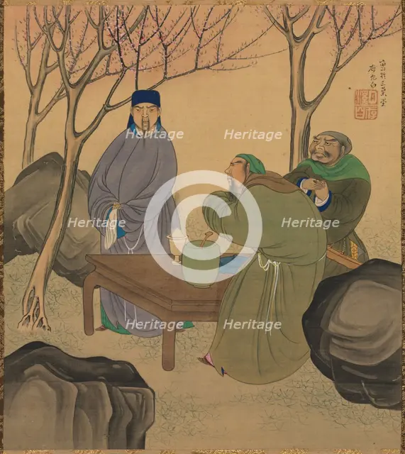 Romance of the Three Kingdoms, 1800s. Creator: Matsumura Goshun (Japanese, 1752-1811).