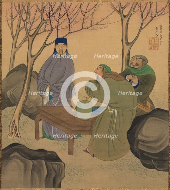 Romance of the Three Kingdoms, 1800s. Creator: Matsumura Goshun (Japanese, 1752-1811).