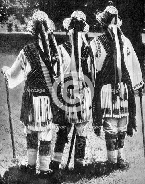 Romanian dancers, 1936. Artist: Unknown