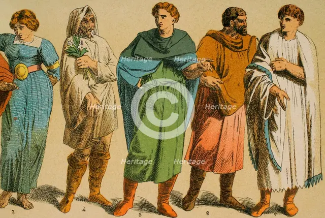 Romanized Celtic Gauls, Gallo-Romans, Roman period, 1881.  Creator: Unknown.